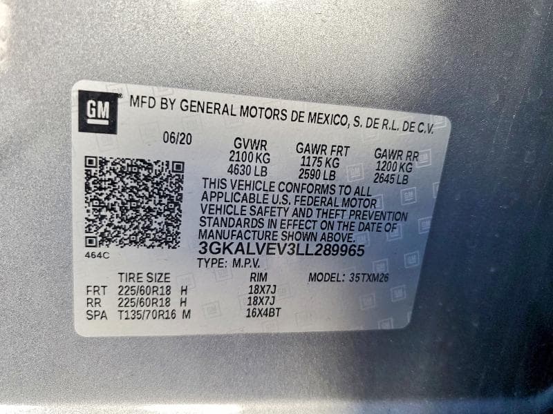 2020 GMC TERRAIN SLT 13