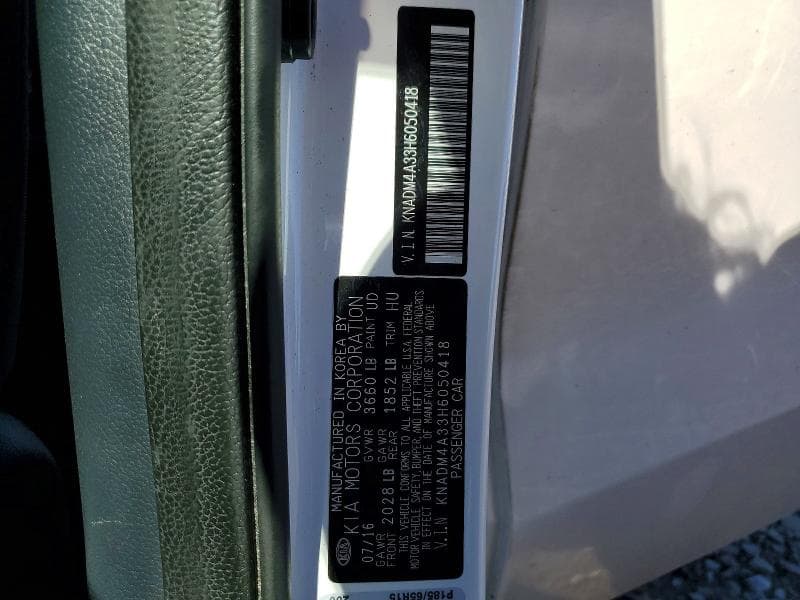2017 KIA RIO LX 12