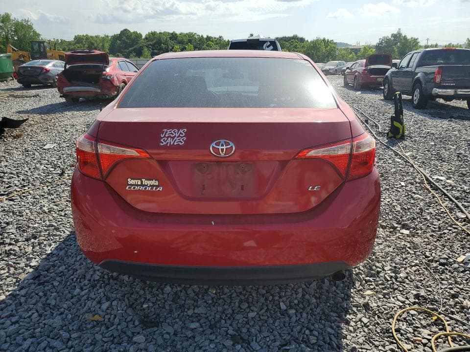 2017 TOYOTA COROLLA LE 6