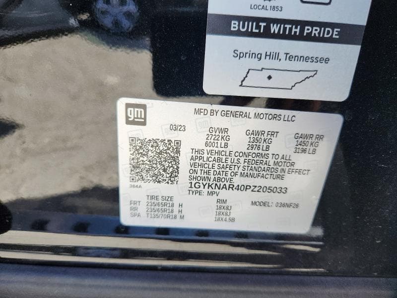 2023 CADILLAC XT5 LUXURY 13