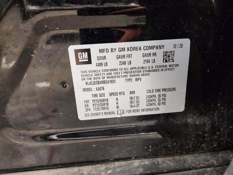 2021 BUICK ENCORE PREFERRED 13
