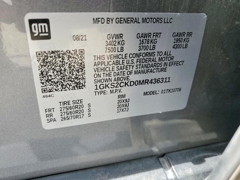 2021 GMC YUKON AT4 AT4 13