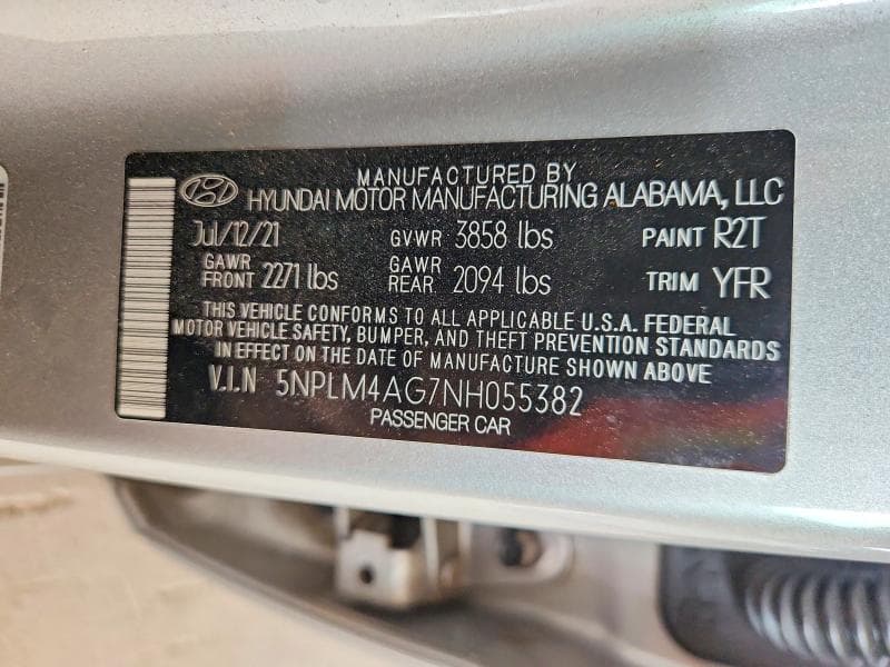 2022 HYUNDAI ELANTRA SEL 12