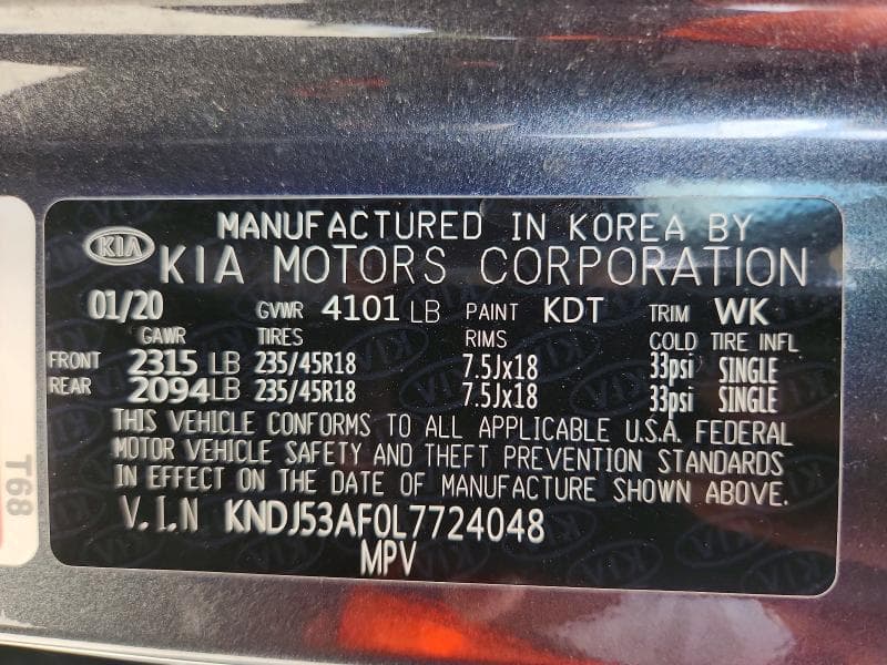 2020 KIA SOUL GT-LINE TURBO 12