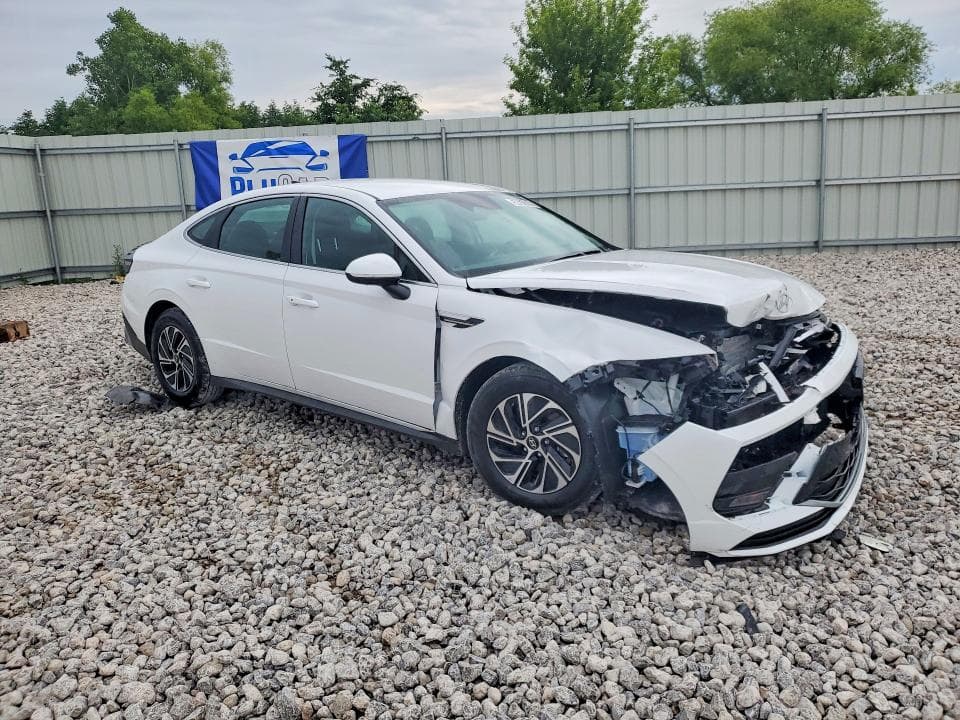 2026 HYUNDAI SONATA HYBRID BLUE BLUE 4