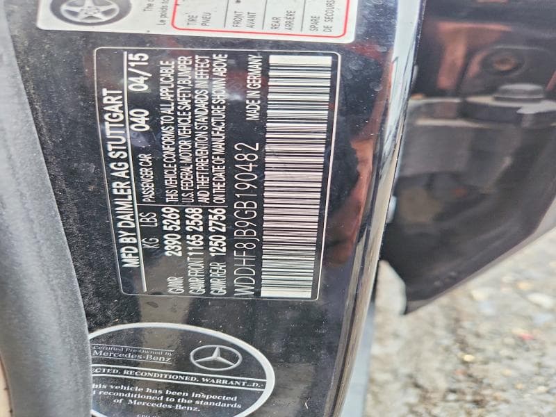 2016 MERCEDES-BENZ E 350 4MATIC 12