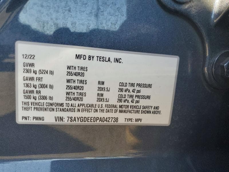 2023 TESLA MODEL Y 13