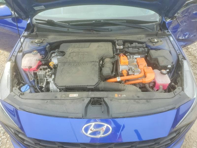 2021 HYUNDAI ELANTRA BLUE BLUE 11