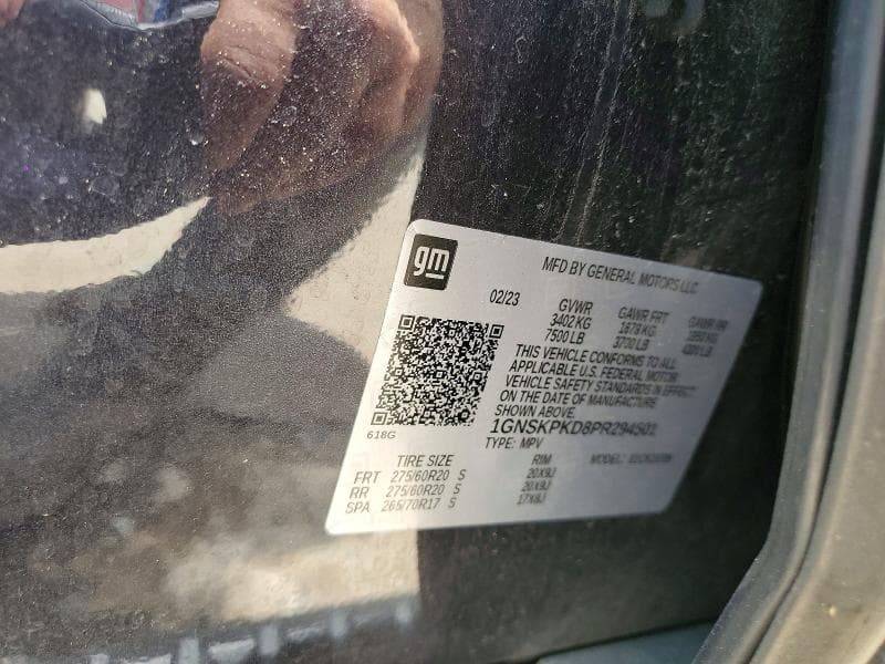 2023 CHEVROLET TAHOE K1500 Z71 13