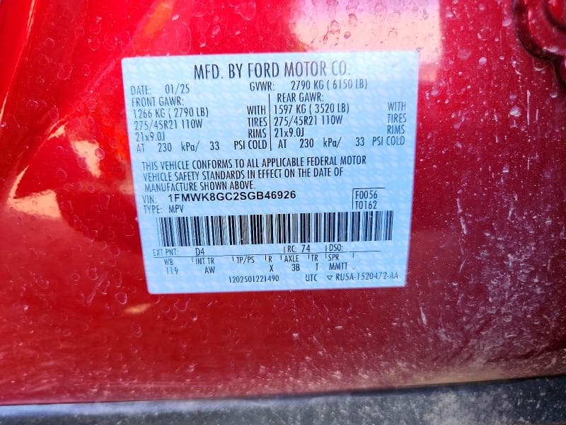 2025 FORD EXPLORER ST 13
