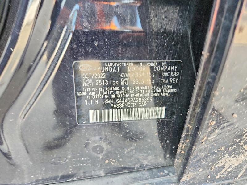2023 HYUNDAI SONATA SEL 12