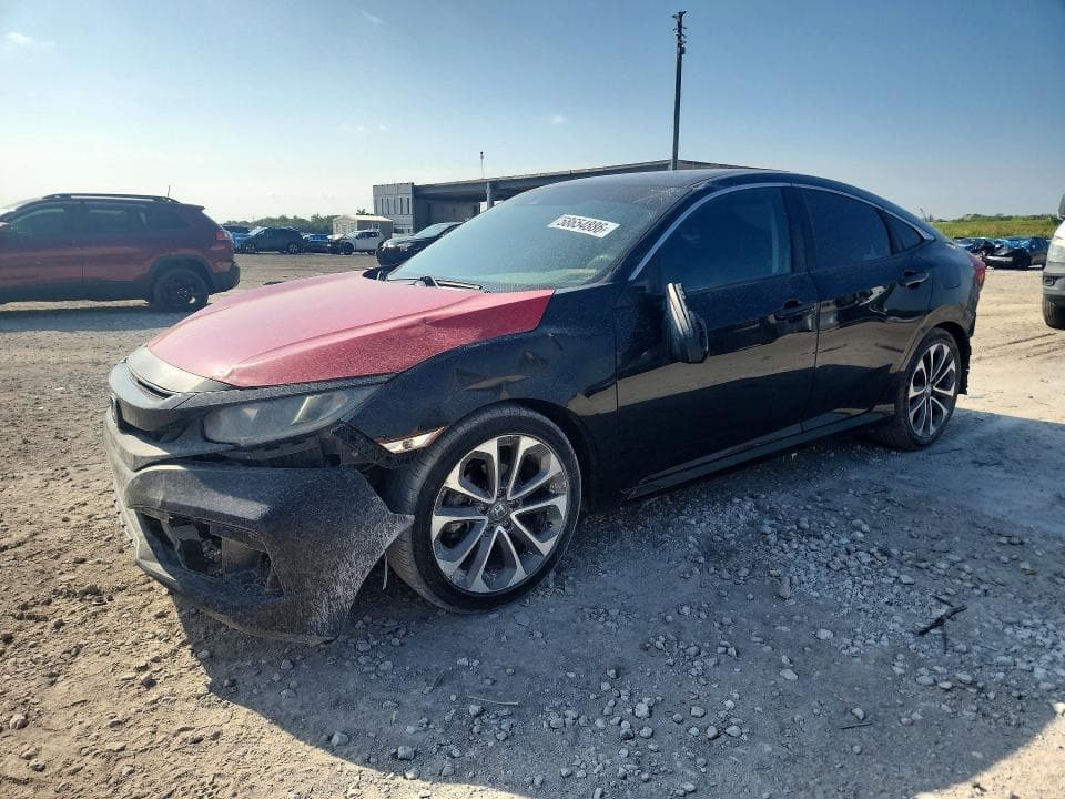 2019 HONDA CIVIC LX - 1