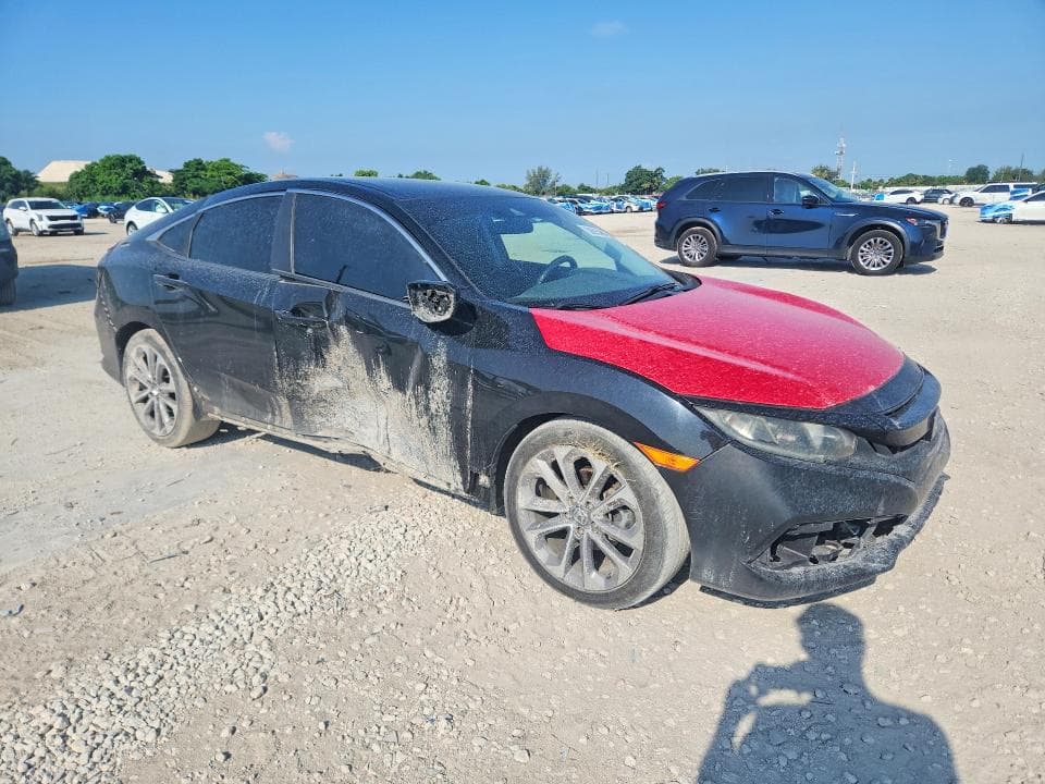 2019 HONDA CIVIC LX 4