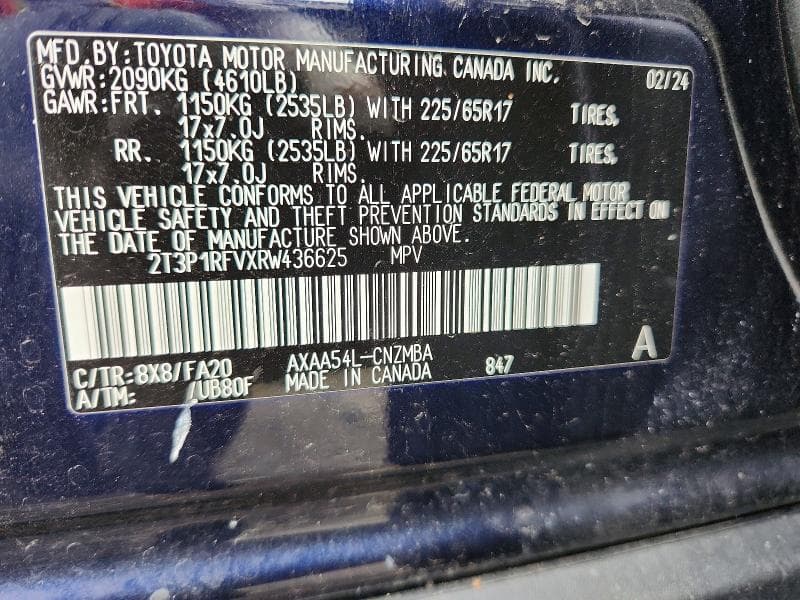 2024 TOYOTA RAV4 XLE 13