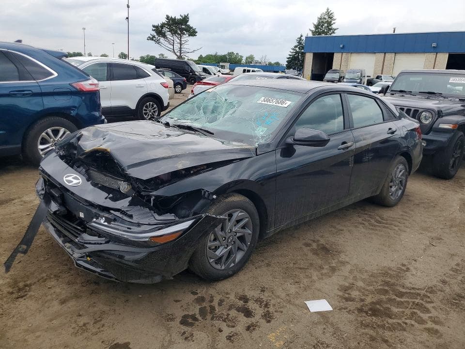 2026 HYUNDAI ELANTRA HYBRID BLUE BLUE - 1