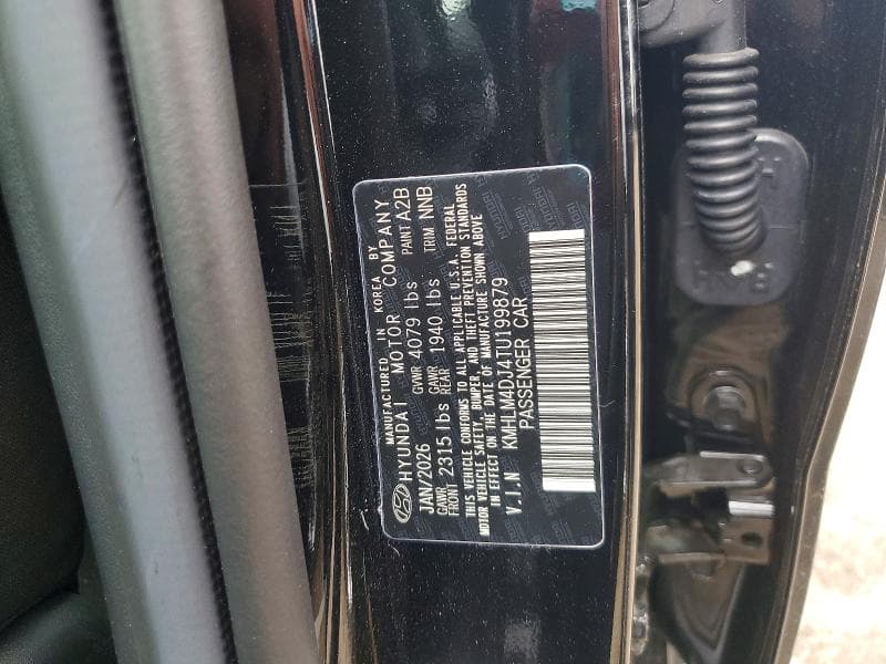 2026 HYUNDAI ELANTRA HYBRID BLUE BLUE 12