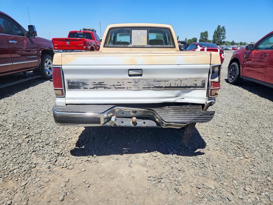 1984 CHEVROLET S TRUCK S10 S10 6