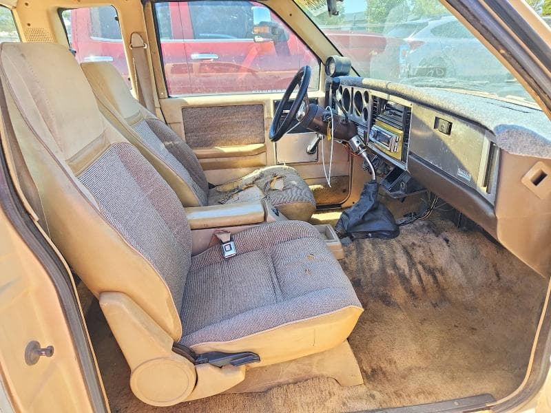 1984 CHEVROLET S TRUCK S10 S10 10