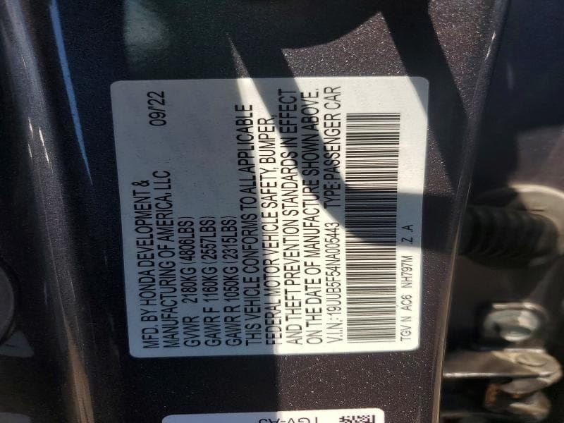 2022 ACURA TLX TECH A 12