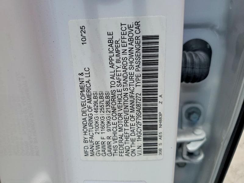 2025 HONDA ACCORD HYBRID SPORT-L 12