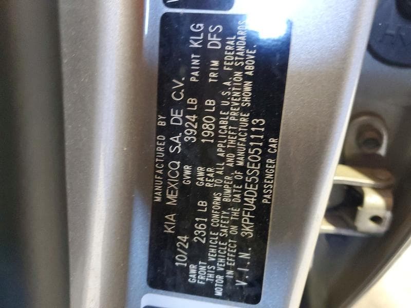2025 KIA K4 EX EX 12