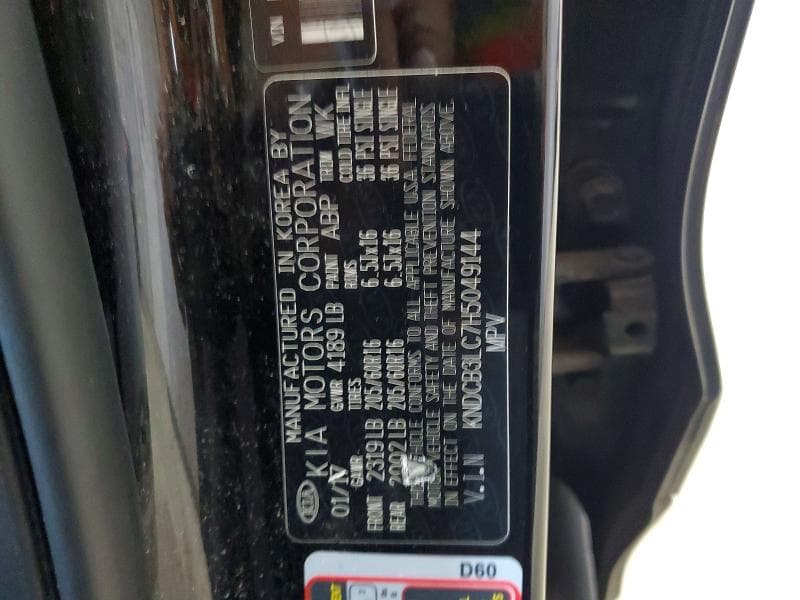 2017 KIA NIRO LX LX 13