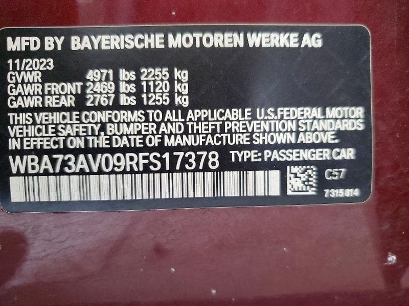 2024 BMW 430XI GRAN COUPE 12