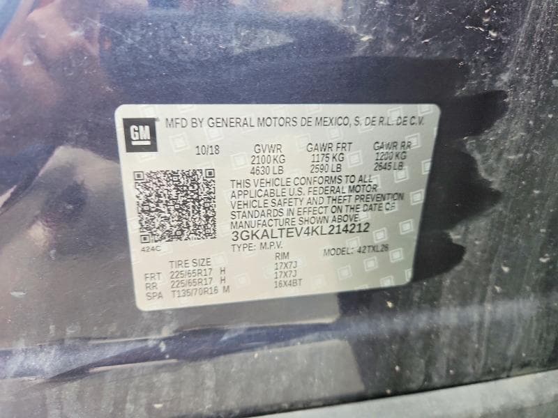 2019 GMC TERRAIN SLE SLE 12