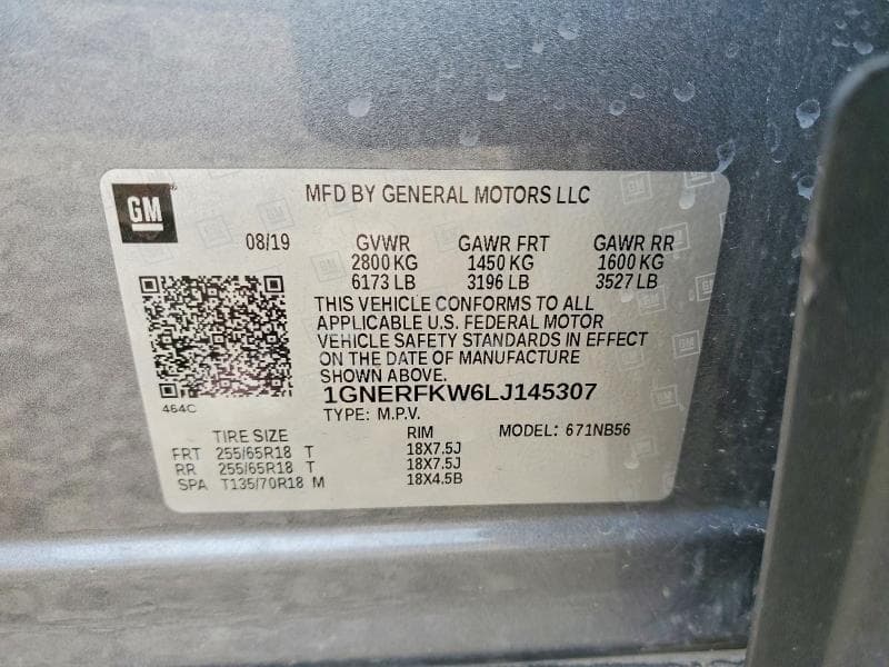 2020 CHEVROLET TRAVERSE LS 13