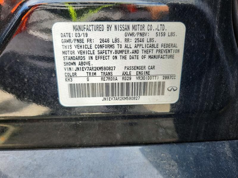 2019 INFINITI Q50 3.0T SIGNATURE EDITION 13