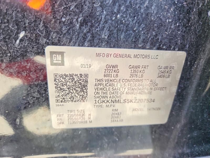 2019 GMC ACADIA SLT-1 13