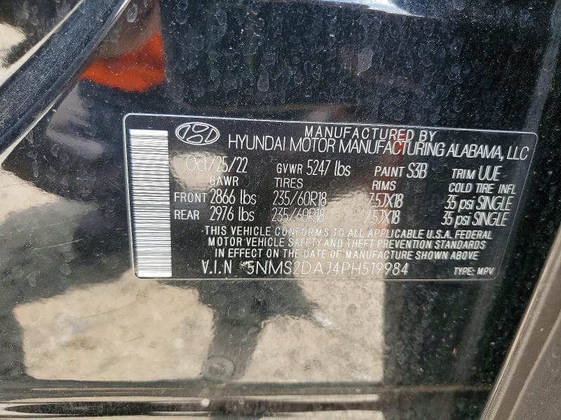 2023 HYUNDAI SANTA FE SEL 14