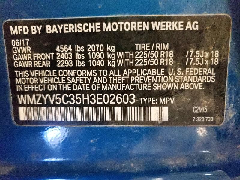 2017 MINI COOPER COUNTRYMAN ALL4 COUNTRYMAN ALL4 12