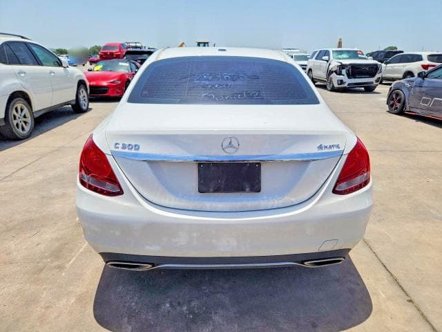 2017 MERCEDES-BENZ C 300 4MATIC 300 4MATIC 6