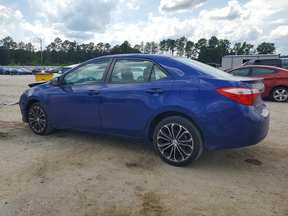 2016 TOYOTA COROLLA S PLUS 2