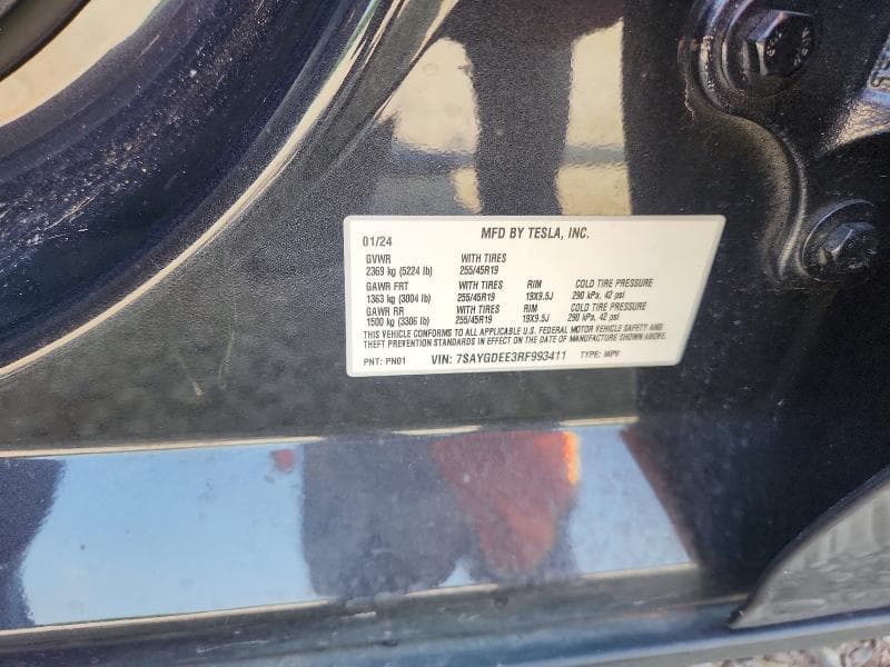 2024 TESLA MODEL Y 12