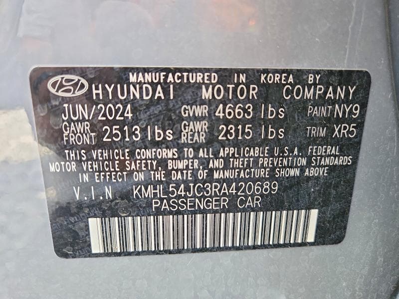 2024 HYUNDAI SONATA N LINE 13