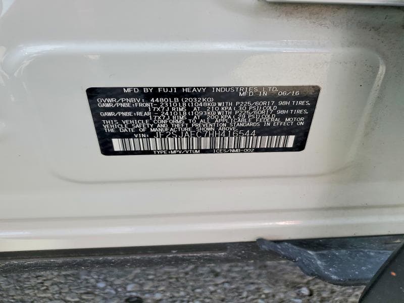 2017 SUBARU FORESTER 2.5I PREMIUM 2.5I PREMIUM 13