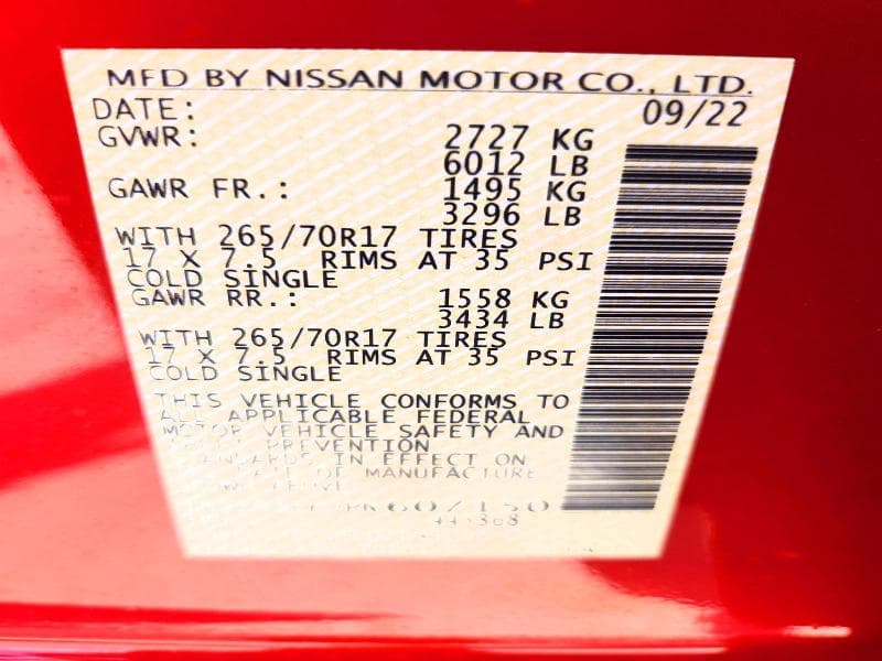 2023 NISSAN FRONTIER PRO-4X 12