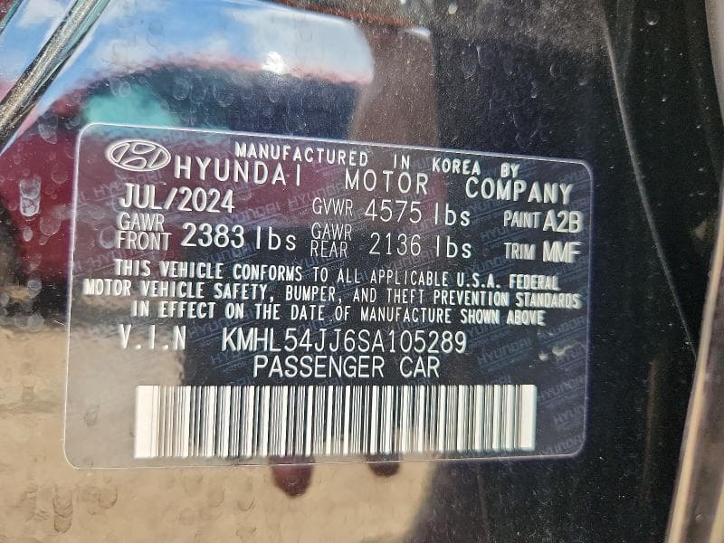 2025 HYUNDAI SONATA HYBRID LIMITED LIMITED 12