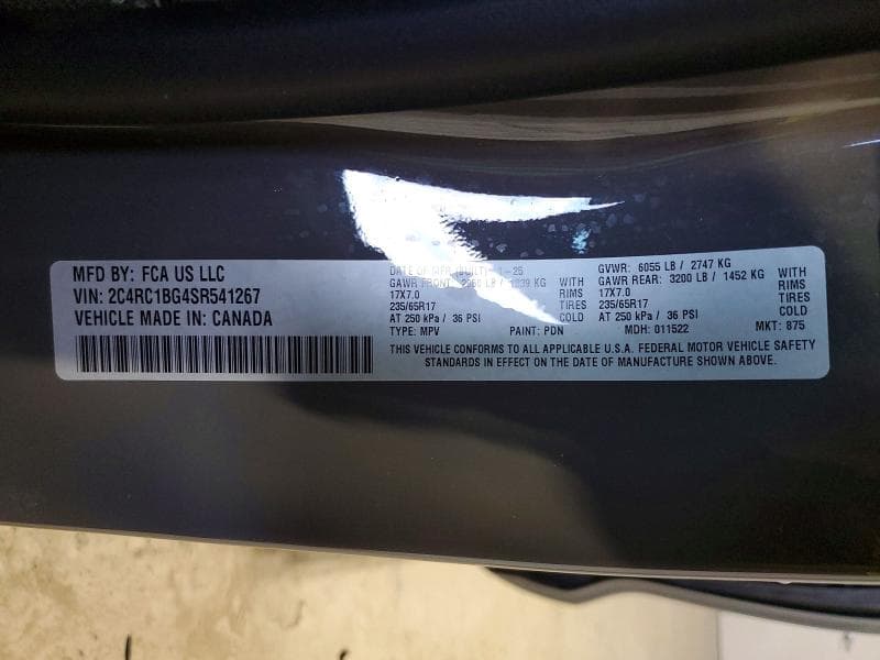 2025 CHRYSLER PACIFICA SELECT 13
