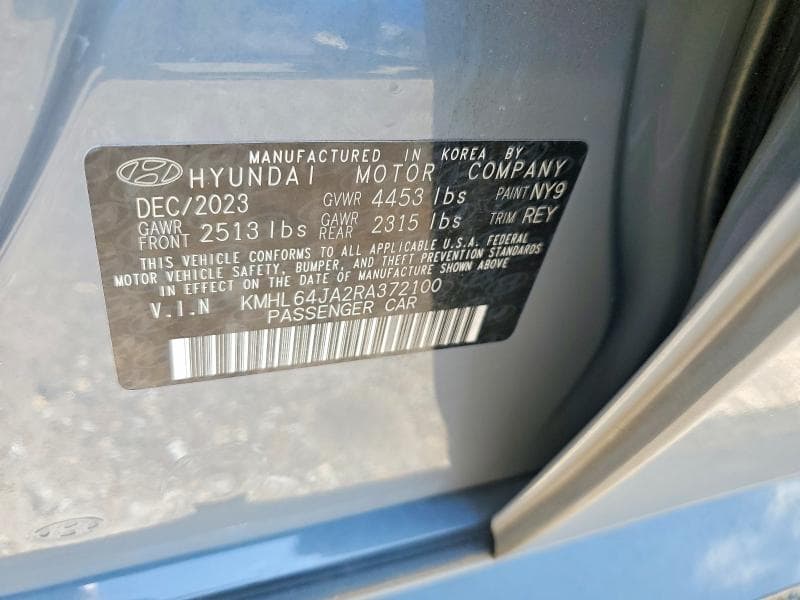 2024 HYUNDAI SONATA SEL SEL 12