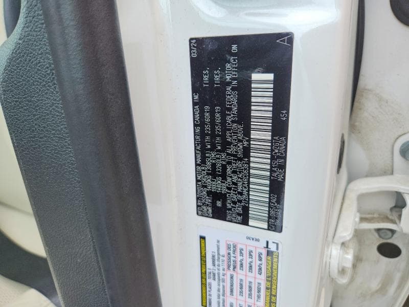 2024 LEXUS RX 350 PREMIUM PREMIUM 12