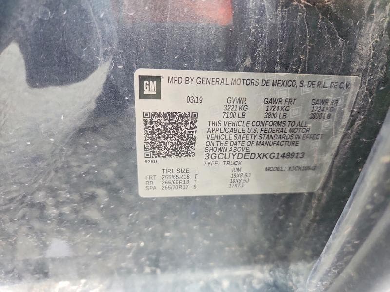 2019 CHEVROLET SILVERADO K1500 LT 12