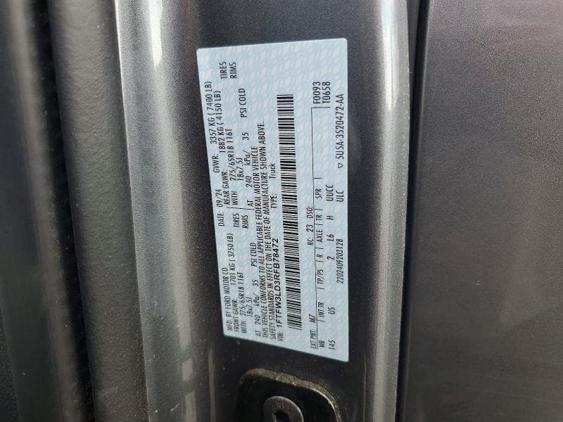 2024 FORD F150 XLT 13