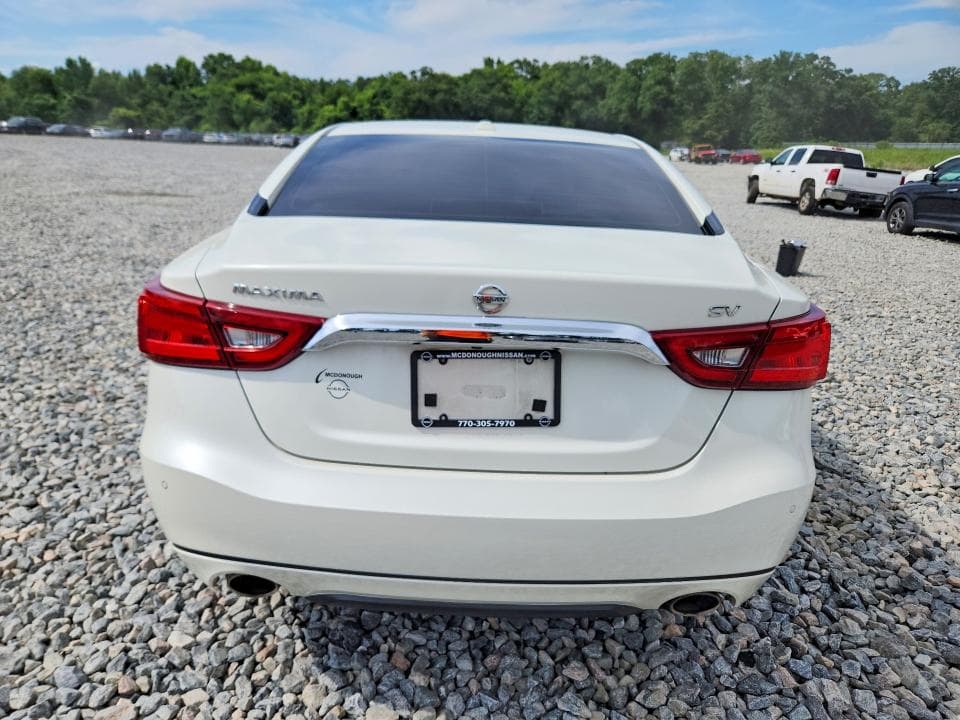 2017 NISSAN MAXIMA 3.5 SV 6