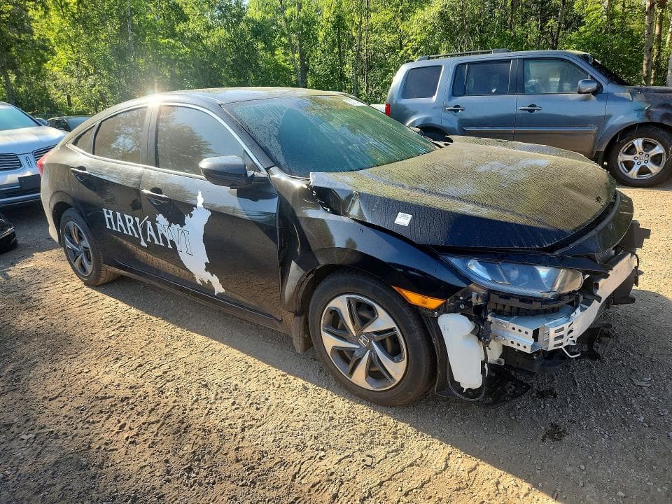 2019 HONDA CIVIC LX 4
