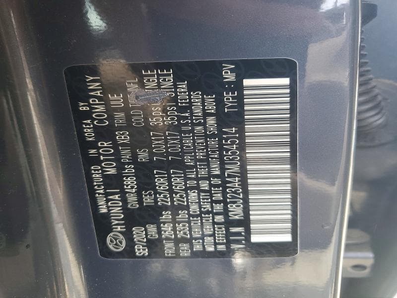 2021 HYUNDAI TUCSON SE 13