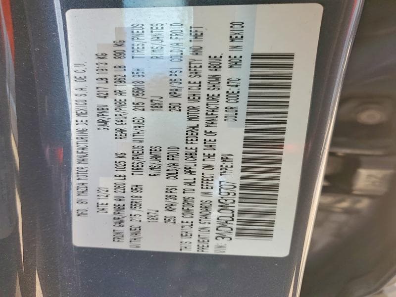 2021 MAZDA CX-30 PREMIUM PREMIUM 14