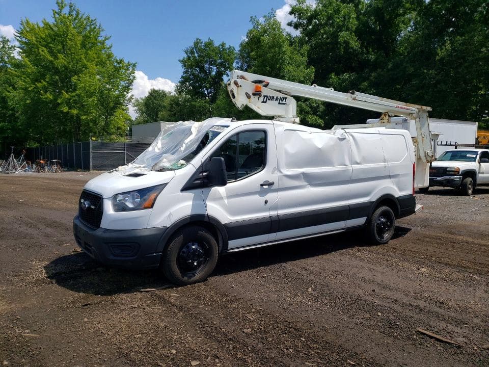 2021 FORD TRANSIT T-350 VAN WITH BUCKET LIFT - 1